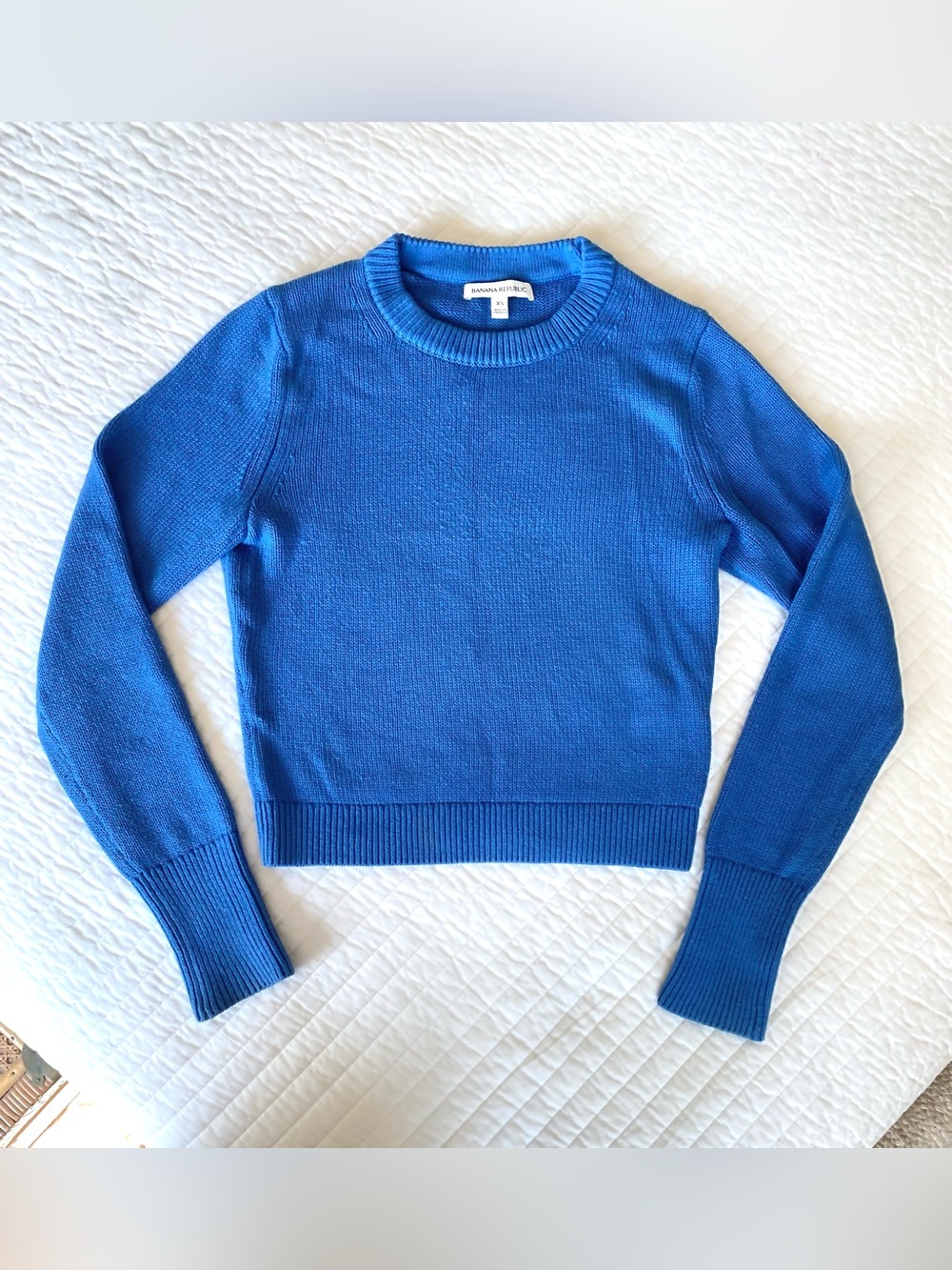 GAP Bright Blue Crewneck Sweater